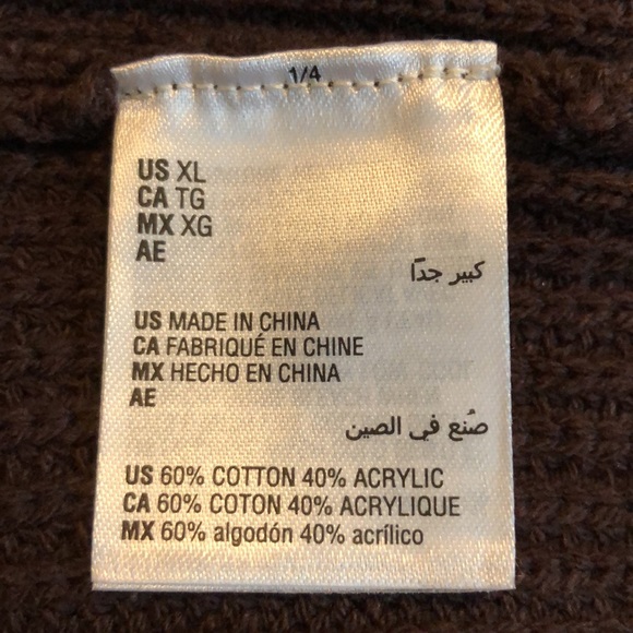 Style & Co Button-Side Oversized Cardigan - Picture 6 of 6